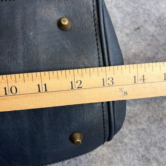 Nine West VTG America Bag Karen Elson Brocade Navy Gold Tapestry Purse Goth Boho - Picture 13 of 15